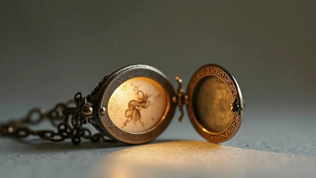 Victorian hair locket