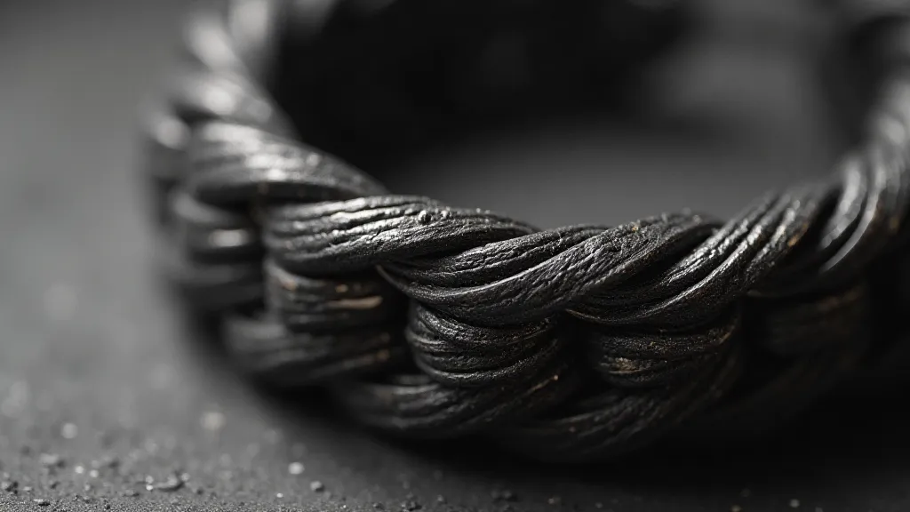 Victorian hair bracelet