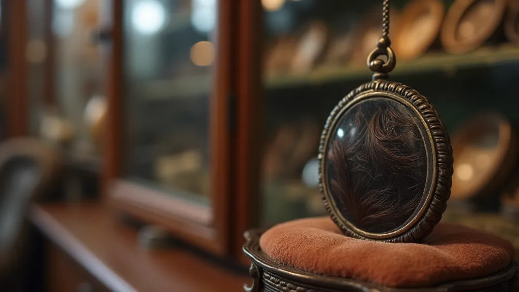 Victorian hair locket